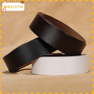 Moilyth เข็มขัดหนังแท้ ทนทาน แบบเปลี่ยน 3.5 ซม. DIY