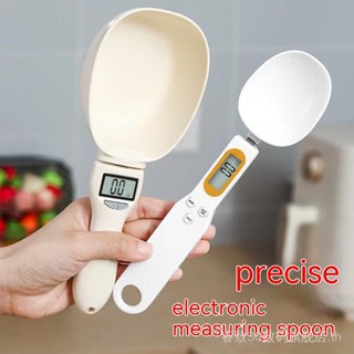 Electronic scale measuring spoon scale kitchen essential high precision measuring spoon Baking milk powder seasoning complementary food spoon scale weighing spoon WJBI