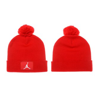 Jordan Beanies หมวกบีนนี่ ผ้าวูลถัก แบบหนา แฟชั่นฤดูหนาว สําหรับผู้ชาย