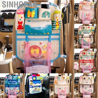 Sinhopsa Car Backseat Storage Bag Cartoon Multifunction Auto Pocket Organizer for