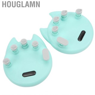 Houglamn Fingers Exerciser  Piano Finger Trainer ABS Silicone 2Pcs Durable for Posture Correction