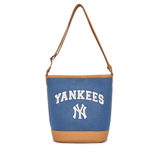 MLB กระเป๋า Bucket Unisex รุ่น 3ABMS093N 50INS - สีน้ำเงิน