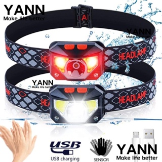 Yann1 ไฟหน้า LED XPE+COB 8 โหมด กันน้ํา เซนเซอร์จับการเคลื่อนไหว มีประโยชน์ สําหรับกลางแจ้ง