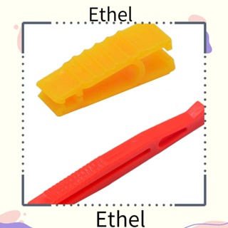 Ethel1 คลิปฟิวส์ดึงฟิวส์รถยนต์ พลาสติก ขนาดเล็ก แบบพกพา 4 ชิ้น ต่อชุด