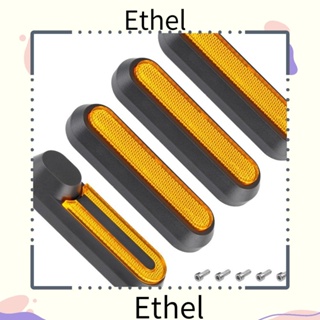 Ethel1 ฝาครอบป้องกันล้อสกูตเตอร์ไฟฟ้า แบบสะท้อนแสง ทนทาน สําหรับ 1S 2 MI3 M365 LITE