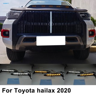 &lt;spemall&gt; ไฟเลี้ยว LED DRL 90-120LM/W กันน้ํา สําหรับ Toyota Hilux 2020 2 ชิ้น