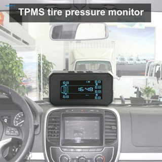 &lt;spemall&gt; เครื่องวัดความดันลมยาง TPMS แบบพกพา สําหรับ Van 8 12 15 Bar Wireless TPMS Monitor พร้อมเซนเซอร์ภายนอก 6 จอ LCD