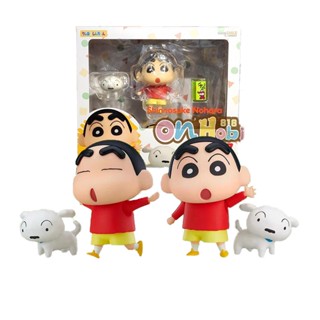 โมเดลฟิกเกอร์ การ์ตูนชินจัง Nohara Shinnosuke Shiro Nendoroid สําหรับตกแต่ง