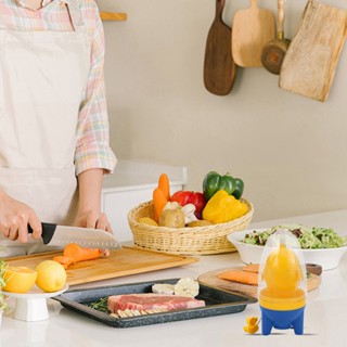 Daily U Egg Spinner Fun Shape แรงบิดสูงหมุนเป็นเนื้อเดียวกัน Hand Powered เครื่องทำไข่ทองคำแบบพกพา