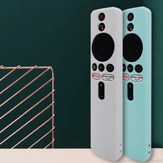 เคสซิลิโคนนิ่ม กันฝุ่น กันตก สําหรับรีโมตคอนโทรล Xiaomi Mi TV Stick 4K 163*40*17 มม.