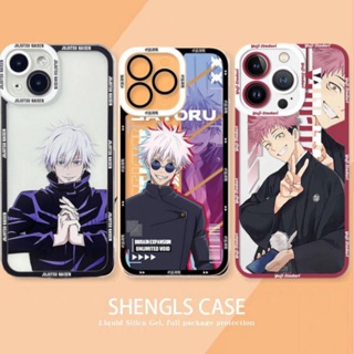 เคสโทรศัพท์มือถือแบบนิ่ม TPU ใส กันกระแทก ลายการ์ตูนญี่ปุ่น Jujutsu Kaisen สําหรับ Huawei P40 30 Lite Nova 5T 3i 5i 7i 6 7 9 SE 4E Honor 20 8X