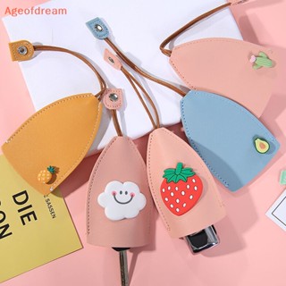 [Ageofdream] ใหม่ กระเป๋าหนัง PU ใส่กุญแจรถยนต์ กระเป๋าสตางค์ ลายผลไม้น่ารัก