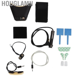 Houglamn Soundhole Pickup  Plug and Play High Strength Acoustic Guitar Metal Plastic for Performances