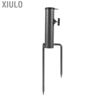 Xiulo Parasol Insert Flag Pole Bracket  Beach Umbrella Sand Anchor Heavy Weight Steel for Garden