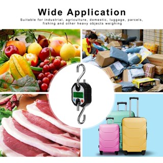 Daily U 150KG Crane Scale LCD Digital Electronic Hook แขวนน้ำหนักสำหรับหมูแกะกระเป๋าเดินทางผลไม้