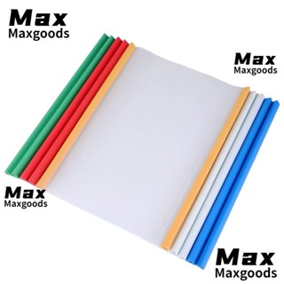 Maxg แฟ้มโฟลเดอร์ 10 ชิ้น ปกรายงาน 5 สี 10 ชิ้น สําหรับสํานักงาน