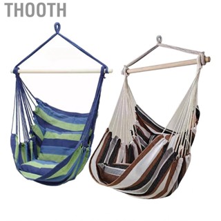 Thooth Dormitory Hanging Chair  Durable Rope Swing for Home