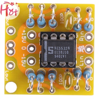 Goldensquare บอร์ดขยายเสียง OP DC PCB แบบคู่ สําหรับ NE5532 OPA2134 OPA2604 AD826