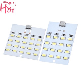 Goldensquare แผงไฟฉุกเฉิน LED 5V 430mA~470mA สีขาว Mirco USB 5730 ชาร์จ USB DIY