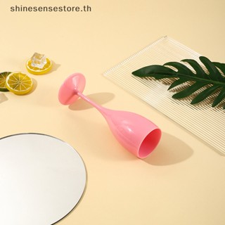 Shine แก้วแชมเปญ เบียร์ วิสกี้ พลาสติก ปลอดภัย สีขาว สําหรับใส่เครื่องดื่ม