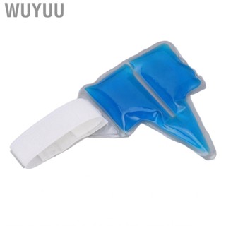 Wuyuu Finger Cold  Pack Reusable Reduce  Ice Gel Elastic Strap 6cm  Swelling for Tendinitis Adults