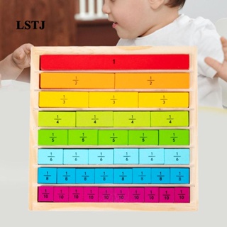 [Lstjj] ของเล่นแท่งนับเลข Montessori สําหรับห้องเรียน ครู ครัวเรือน