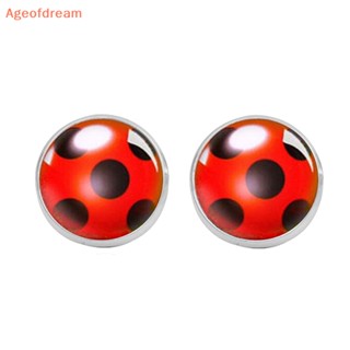 [Ageofdream] Cute Ear Stud Earrings Animal Circle Earrings Women Party Gift Jewelry New