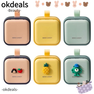 Okdeals กล่องเก็บยา ขนาดใหญ่ แบบพกพา