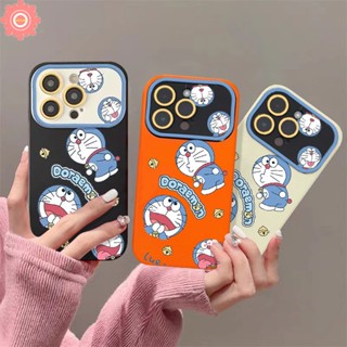 เคสโทรศัพท์มือถือ Tpu นิ่ม ลายการ์ตูนโดราเอมอนน่ารัก แนวตลก สร้างสรรค์ สําหรับ IPhone XR 11 13 14 12 15 Pro MAX 7Plus 8 15 6 7 6S Plus XS X MAX SE 2020