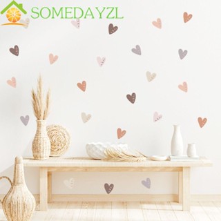 Somedayzl สติกเกอร์โปร่งแสง ลายโบโฮ 3D มีกาวในตัว สําหรับติดตกแต่งผนังบ้าน ห้องเด็ก