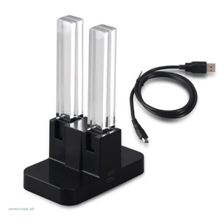 【seve*】แท่นชาร์จ น้ําหนักเบา สําหรับสวิตช์ควบคุมแรงดันไฟฟ้า DC 5V