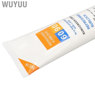 Wuyuu Sun Block  Widely Applicable UV Protection  Universal Screen  Moisturizing Fast Absorption 80ml SPF 90 for Men Swimming