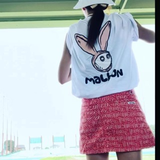 เสื้อยืดแขนสั้น พิมพ์ลาย Malbon GOLF ระบายอากาศได้ดี แฟชั่นฤดูร้อน สําหรับผู้ชาย และผู้หญิง