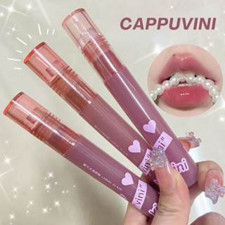 Cappuvini ลิปกลอสน้ำผึ้งไลท์ไอซ์ใส ลิปกลอสมิเรอร์วอเตอร์ไลท์ ลิปกลอสไอซ์ใส ให้ความชุ่มชื้น กันน้ํา