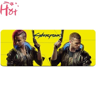 Gd Cyberpunk 2077 Series แผ่นรองเมาส์เล่นเกม แบบหนา ล็อกขอบ สําหรับคอมพิวเตอร์ สํานักงาน การเรียนรู้ Goldensquare