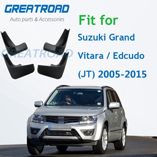 บังโคลนรถยนต์ สําหรับ Suzuki Grand Vitara Edcudo (JT) 2005-2015 Splash guards 2010 2011 2012 2013 2014 4 ชิ้นต่อชุด