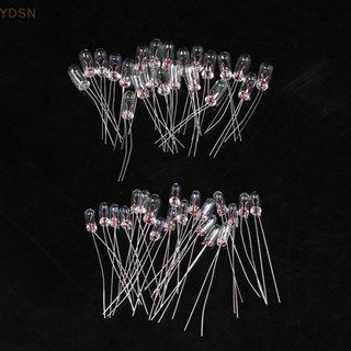 [YDSN] หลอดไฟ เส้นฟิลาเมนต์ 6V 12V 3/4 มม. 20 ชิ้น