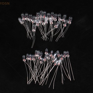 [YDSN] หลอดไฟ เส้นฟิลาเมนต์ 6V 12V 3/4 มม. 20 ชิ้น