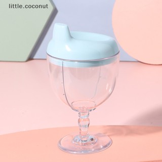 [little.coconut] แก้วไวน์พลาสติก ทรงสูง สําหรับเด็ก