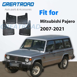 บังโคลนหน้า และหลังรถยนต์ สําหรับ Mitsubishi Pajero Montero 2007-2021 2008 2009 2010 4 ชิ้น