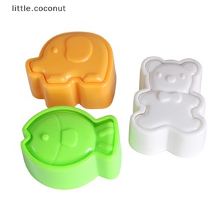 [little.coconut] ชุดแม่พิมพ์กดข้าวปั้นซูชิ รูปการ์ตูน DIY 3 ชิ้น