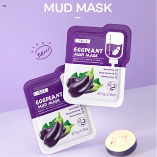 Laikou มะเขือยาวโคลนฟิล์ม 5g 12 ถึง Facial Mask Mud ทำความสะอาดผิวหน้าโคลนฟิล์ม Skin Care ผลิตภัณฑ์ nuuo