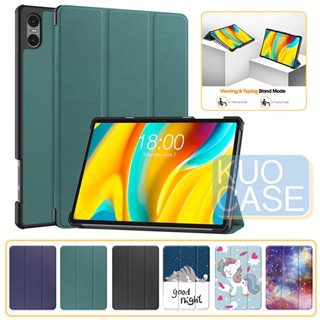 เคสโทรศัพท์มือถือหนัง PU แบบแข็ง พับได้สามทบ สําหรับ Teclast P20S P30S M40 Pro Plus M40 HD T50 Pro