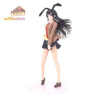 [WillbehotT] โมเดลฟิกเกอร์ PVC รูปการ์ตูนอนิเมะ Taito Sakurajima Mai Coreful Bunny Ver Sexy Girl Hentai ของเล่นสะสม สําหรับเด็ก [ใหม่]