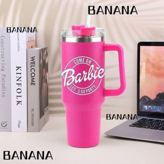 Banana1 แก้วกาแฟสเตนเลส สองชั้น 40 ออนซ์ 1200 มล. สําหรับตุ๊กตาบาร์บี้