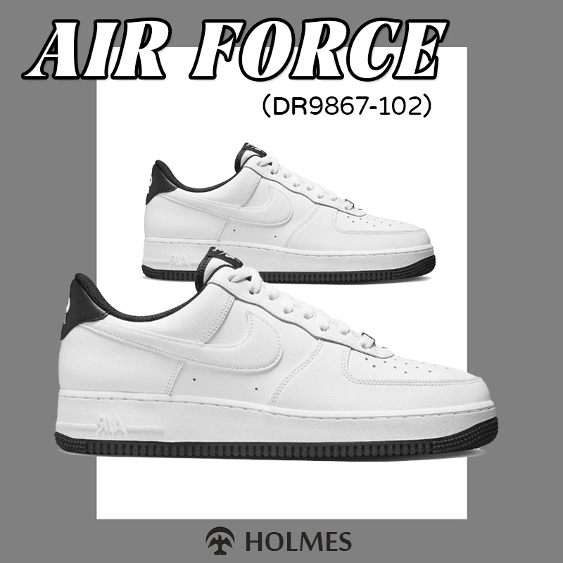 รองเท้า AIR FORCE NIKE AIR FORCE 1 LOW ' 07 DR9867-102 White black air force 1 sneakers 💯