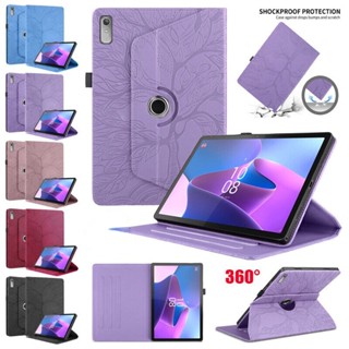 เคสแท็บเล็ตหนัง หมุนได้ 360 องศา พร้อมขาตั้ง สําหรับ Lenovo Tab P11 (2nd Gen) TB350FU TB350XU 11.5 นิ้ว