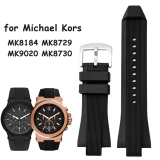 สายนาฬิกาข้อมือ ยางซิลิโคน กันน้ํา 29 มม. X13 มม. สําหรับ Michael Kors Mk8184 8729 9020 MK8152 MK9020 MK9026