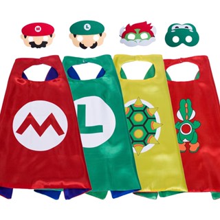 ผ้าคลุมคอสเพลย์ Super Mario Bros สําหรับปาร์ตี้