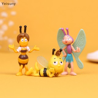 [Yei] โมเดลฟิกเกอร์ การ์ตูนผึ้ง Maya The Bee ของเล่น ของสะสม ตกแต่งเค้ก สําหรับเด็ก COD